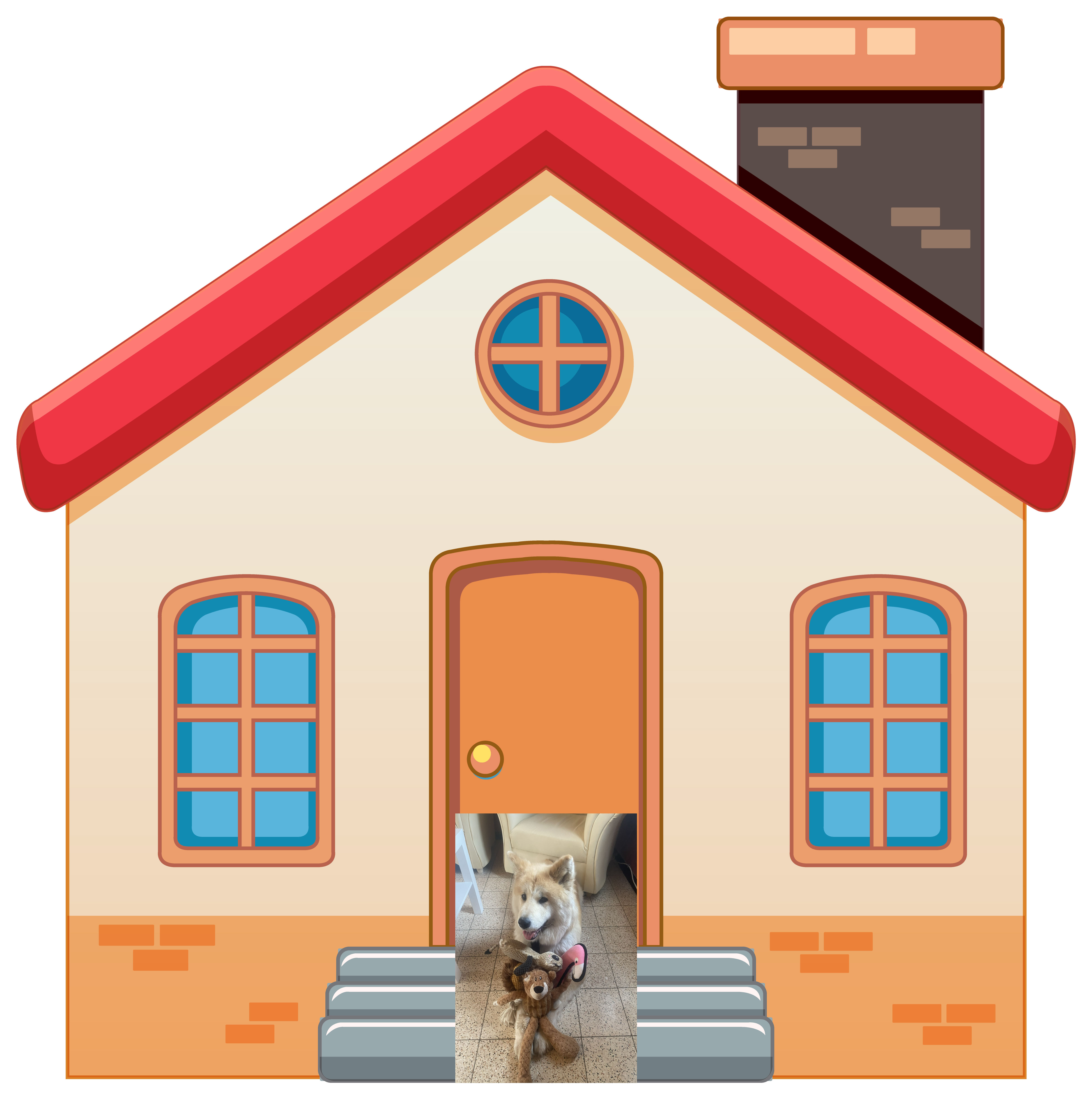 La maison de Shoupie avec Praline